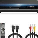 DVD Player Region Free DVD Players for TV, 1080P Upscaling, USB Input, HDMI RCA Cable Included, Breakpoint Memory, Built-in PAL NTSC, DVD CD Player for Home Plays Multi-Format (Model-168 Non-Blu-ray)