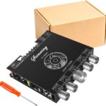 S350H 2.1 Channel Amplifier Board,220W+220W+350W Power Output, 5.1 Amplifier Board DC18-38V TPA3251 AMP Board BT/AUX/USB Input for DIY Wireless Speakers for DIY Wireless Speakers