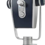 AKG Pro Audio Lyra Ultra-HD USB C Microphone for Recording, Streaming, Gaming, Podcasting, ASMR on PC and Mac, Condenser Mic for Laptop or Computer, Adjustable Stand, Plug and Play – Blue and Silver