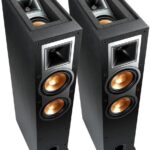 Klipsch Reference R-26FA Floorstanding Speaker, Black, Pair