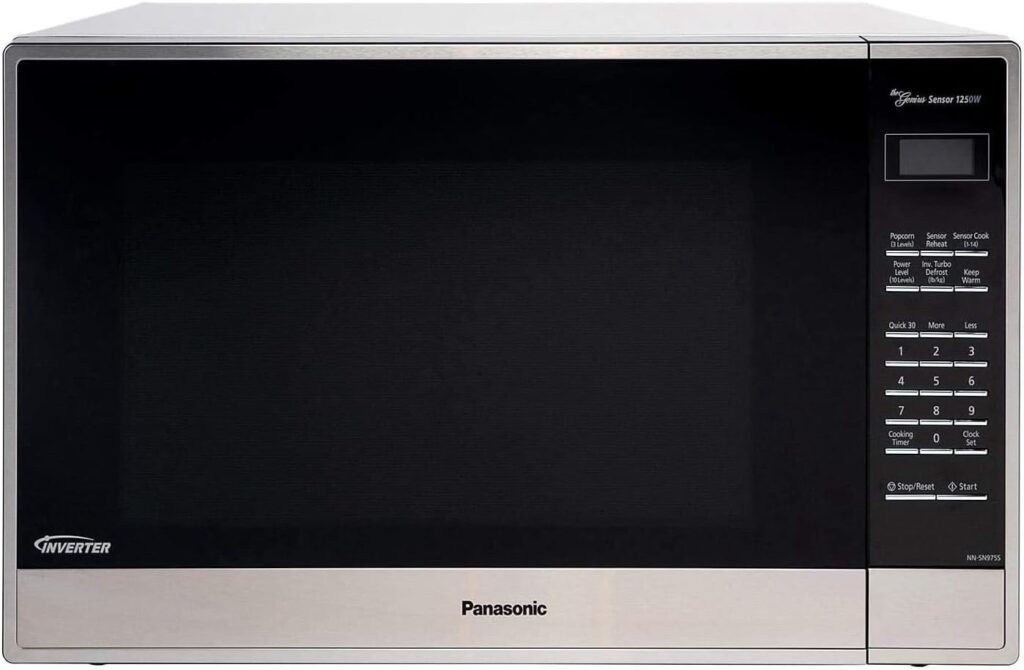 Panasonic NN-SN975S 2.2 cu. ft. 1250 Watt Microwave with Cyclonic Wave Inverter (Renewed)