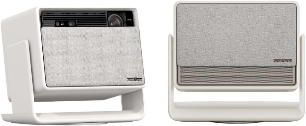 XGIMI HORIZON S Pro 2024 NEW 4K Projector, Dolby Vision, 1800 ISO Lumens, 110% BT.2020, Built-in Flexible Stand, Intelligent Screen Adaption, 2 x 12W Harman Kardon