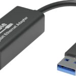 Plugable USB to Ethernet Adapter, USB 3.0 to Gigabit Ethernet, Compatible with Windows 11, 10, 8.1, 7, XP, macOS, Linux, Chrome OS