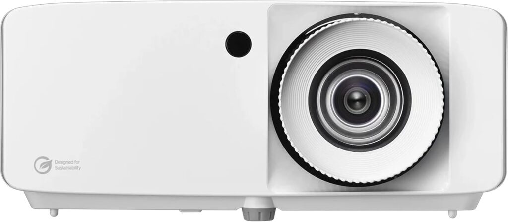 Optoma UHZ66 Technology 4000-Lumen UHD 4K Laser Projector – White