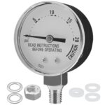 85772 Pressure Canner Gauge Replacement for Presto Pressure Cooker Parts 82237 82121 Pressure Steam Canner Gauge Fit Presto Pressure Canner Models 01/CG22, 175001,175005,175006, 175107, 01781, 0178001