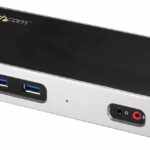 StarTech.com USB-C & USB-A Dock – Dual Monitor 4K 60Hz Dock DisplayPort + HDMI – Hybrid USB 3.0 Docking Station for USB-C/USB-A Laptops – 6x USB Type-A, GbE – USB 3.1 Gen 1 – Mac/Windows (DK30A2DH)