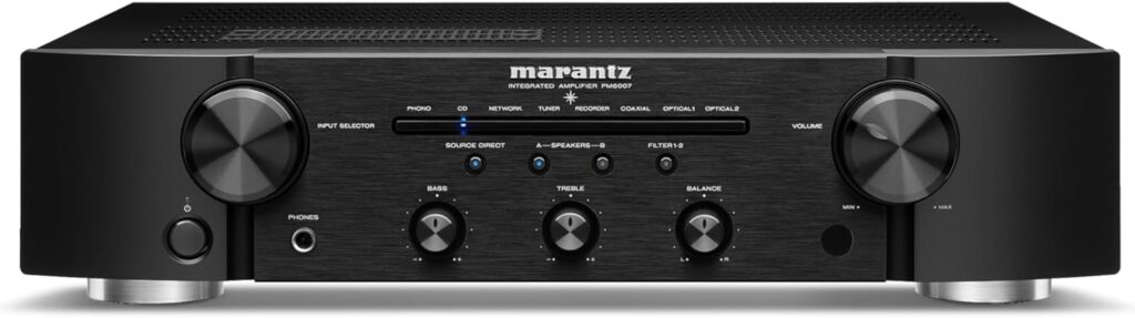 Marantz PM6007 45 Watt 2 Channel Integrated Stereo Amplifier (Black)