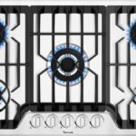 36 Inch Gas Cooktop, Propane Stove Top with 5 ITALY SABAF Sealed Burners 41,800BTU, NG/LPG Convertible Built-in Stainless Steel Stovetop with Thermocouple Protection for Rvs Kitchen Outdoor