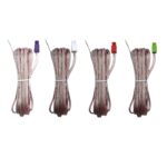 4X Speaker Woofer Sound Red Gray Wires Cords Cables Compatible with Sony Home Cinema System