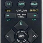 RAV203 V473170US RAV203V473170US Remote Commander Replacement Compatible with Yamaha AV Receiver Stereo System RX-V496 YHT-17 YHT-33 HTR-5240 YHT-23 HTR-5230 HTR-5240RDS HTR-5230RDS