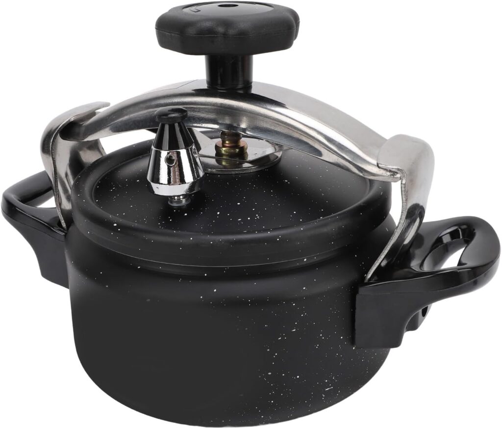 Aluminum Pressure Cooker, Home Explosion Proof Cookware Pressure Canner, Large Capacity Stovetop Pressure Cooker for Gas Stove Induction Cooker (3L)