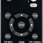 RAV532 ZP354801 Replace Remote Control fit for Yamaha RX-V383 X-V383BL HTR-3071 RX-V379 HTR-3068 4K Ultra HD Home Theater AV Receiver