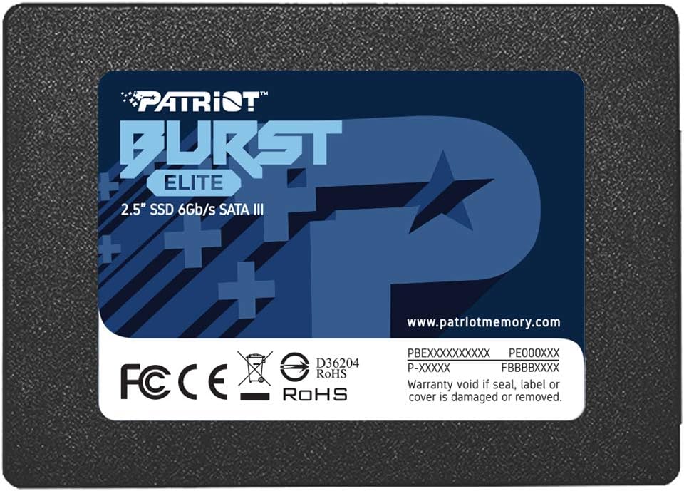 Patriot Memory Burst Elite SATA 3 240GB SSD 2.5 Inch Solid State Drive