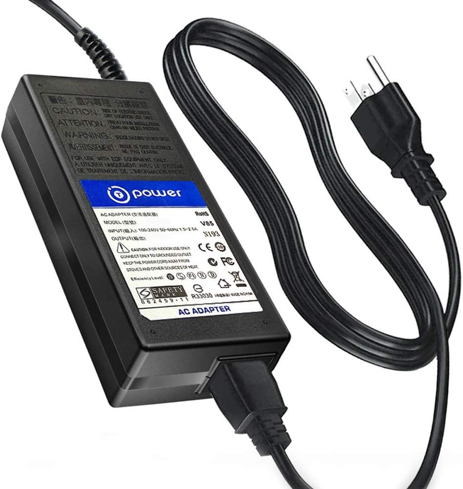T POWER 24V AC Adapter Rapid Charger for Insignia NS-SBAR NSSBAR NS-SBAR-A Home Theater Soundbar & Brookstone Denon Home Cinema Black SC-HHC-bar 53152 Power Supply Cord