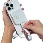 DATO Magnetic External SSD 4TB External Solid State Drive Portable SSD USB 4.0 Gen 3×2 up to 4000/3600 MB/s Type-C 4K ProRes HDR Record, Compatible with iPhone 15&16 Pro Max – ARES Q4 Series