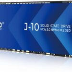 ORICO NVMe SSD 2TB M.2 with Heatsink, Up to 3100MB/s PCIe Gen3x4 2280 Internal Solid State Drive, SLC Cache 3D NAND, Compatible with Laptop and PC Desktops -J10