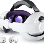 KAKAVR Head Strap for Meta Quest 3/Quest 3S-Comfortable Lightweight Adjustable Elite Strap Replacement Accessories for Quest 3/Quest 3S-Reduce Pressure-VR Headset Replacement Strap Accessories