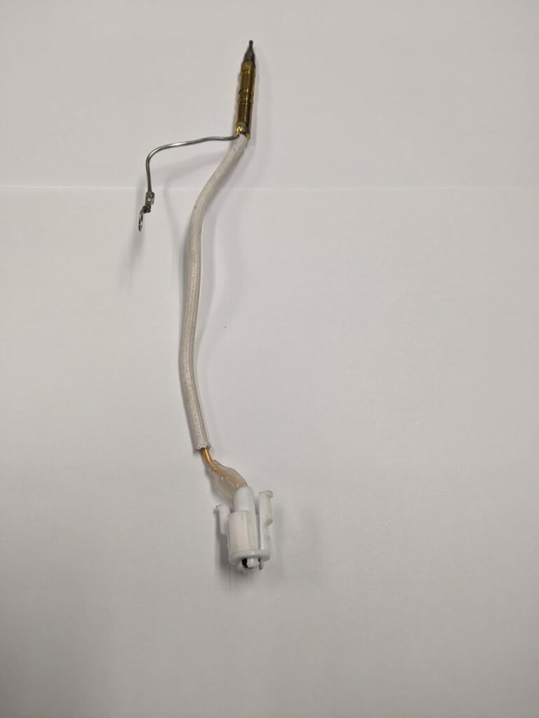 Thermocouple for Rinnai gas 55 cup rice cooker and similar, silver/white, RR82-41318-02