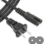 Soundbar Power Cord Supply Compatible for Polk Audio Signa S2 Ultra-Slim LG TV Power Cord,Sony Soundbar,VIZIO 2.0 Home Theater Sound Bar,BESTISAN,Samsung TV r550 subwoofer Cord