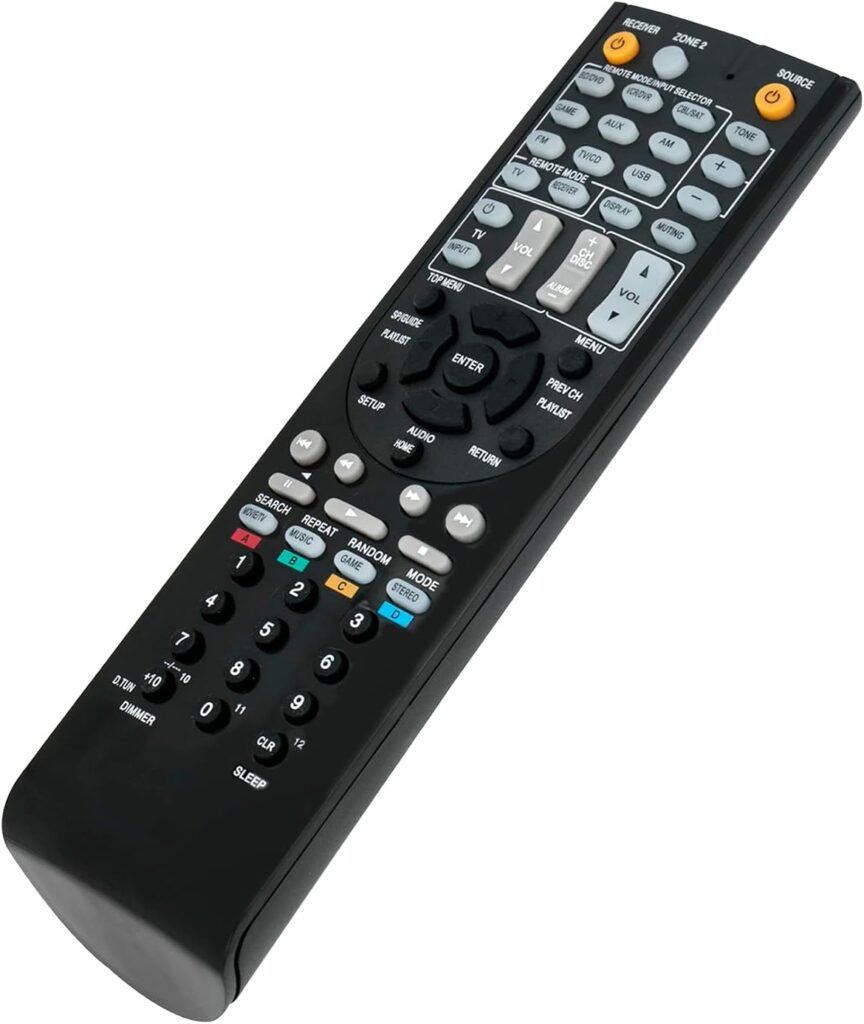 RC-863M 24140863 Replace Remote Control Suits for Onkyo Home Theater AV Receiver HT-R592 HT-S5600 HT-R2295 HTS5600 HTR2295 HTR592 RC863M