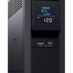 CyberPower CP1500PFCLCD PFC Sinewave UPS Battery Backup and Surge Protector, 1500VA/1000W, 12 Outlets, AVR, Mini Tower; UL Certified