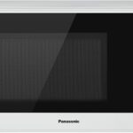 Panasonic NN-SN65KW Microwave Oven with Inverter Technology, 1200W, 1.2 cu.ft. Small Genius Sensor One-Touch Cooking, Popcorn Button, Turbo Defrost-NN-SN65KW-(White)