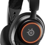 SteelSeries Arctis Nova 3 – USB-C Gaming Headset for PC, PS4, PS5 & Switch – RGB Lights – Hi-Fi Drivers – 360° Spatial Audio – AirWeave Memory Foam Earcups – Super Lightweight – ClearCast Gen 2 Mic