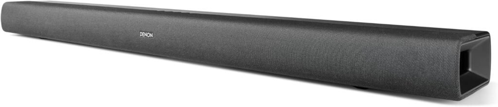 Denon DHT-C210 Full-Range Dolby Atmos Sound bar with Built-in subwoofers and Bluetooth Streaming., Black