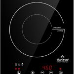 Duxtop Built-in Induction Cooktop, Portable Countertop Burner, Sensor Touch Induction Burner, 170-Minute Timer, Safety Lock, 1800W BT-200T1/8600BI