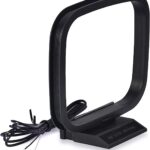 Bingfu AM Loop Antenna with 2 Pin Bare Wire Compatible with Pioneer Onkyo Yamaha Marantz Pyle Indoor Radio Bluetooth Home Stereo Receiver AV Audio Video Home Theater Receiver Power System
