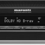 Marantz NR1510 UHD AV Receiver – Slim 5.2 Channel Home Theater Amplifier, Dolby TrueHD and DTS-HD Master Audio | Alexa Compatible | Stream Music via Wi-Fi, Bluetooth and HEOS Black