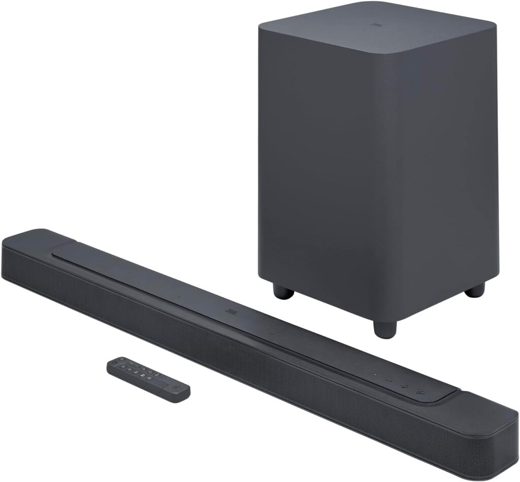 JBL Bar 500: 5.1-Channel soundbar with MultiBeam™ and Dolby Atmos® (Renewed)