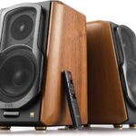 Edifier S1000MKII Audiophile Active Bookshelf 2.0 Speakers – 120w Speakers Bluetooth 5.0 with aptX HD – Optical Input – S1000MK2 Powered Near-Field Monitor Speaker with Class D Amp