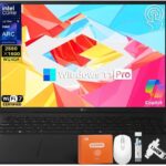 LG gram 17” AI Copilot+ Laptop, Intel Ultra 9 288V CPU, 32 GB RAM, 8 TB SSD, 17” Anti-Glare Touch Display, Intel Arc Graphics, Wi-Fi 7, Backlit Keyboard, Thunderbolt 4, Windows 11 Pro– Ultra-Portable