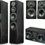 SVS Prime Tower 5.0 Surround System (Premium Black Ash)