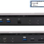 Sonnet Echo 13 Thunderbolt 5 SSD Dock – Integrated 6000MB/s NVMe Storage, 4 Thunderbolt 5 Ports, 2.5Gb Ethernet, 8K Display – Mac, Windows, Chromebook, iPad Pro (1TB Kingston PCIe 4.0 NVMe SSD)
