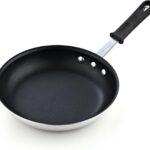 Cooks Standard Nonstick Frying Pan 8-Inch, Heavy Duty Skillet Pan, Professional Aluminum Omelette Pan ,Metalic