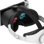 Upgraded VR Headset for Nintendo Switch, Switch OLED Model Virtual Reality Glasses with Adjustable HD Lenses and Head Strap, Labo VR Kit 3D Goggles Accessory