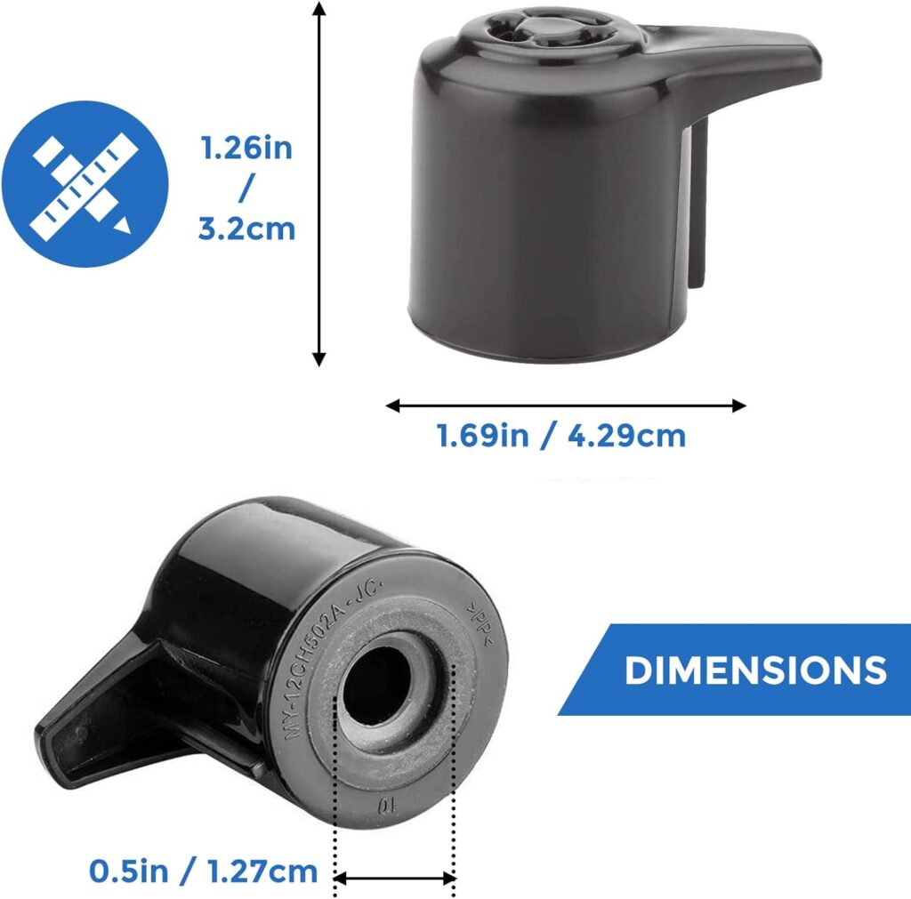 Steam Release Handle Steam Valve for Instant Pot 3, 5, 6, 8 Qt Quart, Pressure Cooker Valve Replacement Part