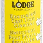 Lodge Enameled Cast Iron & Ceramic Stoneware Cleaner – 100% Biodegradeable Enamel Cleaner – Dye and Bleach-Free – 12 Fl Oz