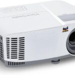 ViewSonic PA504W 4000 Lumens WXGA High Brightness Projector with Vertical Keystone, HDMI 1.4, USB 2.0 Type A, and VGA Inputs for Home and Office
