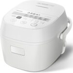 TOSHIBA OriginTaste Rice Cooker 5.5-Cup Uncooked, Fuzzy Logic, 15-in-1 Functions, Digital Display, Delay Timer, Keep Warm, Nonstick Inner Pot, White