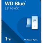 Western Digital 1TB WD Blue Mobile Hard Drive HDD – 5400 RPM, SATA 6 Gb/s, 128 MB Cache, 2.5″ – WD10SPZX