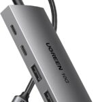 UGREEN USB C Hub 10Gbps, 4 Ports USB 3.2 HUB with 2 USB-C 3.2 and 2 USB-A 3.2, USB Port Extender for MacBook Pro, MacBook Air, Acer Aspire, HP Laptops, iPad Pro, iPhone 15/15 Pro Max and More