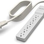 Belkin 6-Outlet Surge Protector Power Strip, 6ft Cord, 360° Rotating Plug – 1080 Joules Protection