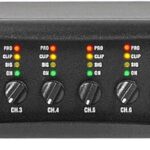 Sound Town MODE Audio Class-D 8-Channel PA/DJ Switching Power Supply Professional Power Amplifier, 8 x 800W RMS at 4Ω, PFC Power, 1.5U Rack Mountable for Meeting Room, Conference, Installation(ETi-84)