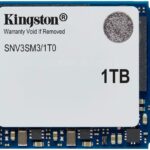 Kingston NV3 1TB M.2 2230 NVMe SSD | Up to 6000MB/s | SNV3SM3/1T0