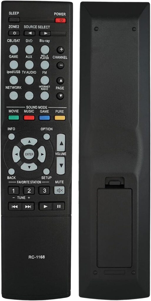 Replaced Remote Control Compatible for Denon AVR-1913 AVR-2113CI AVR-E400 Home Theater AV Receiver System