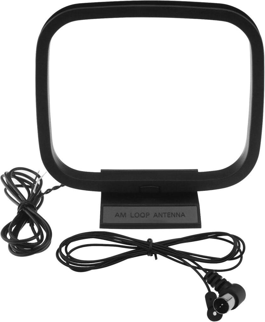 ECSiNG 1 Set AM FM Antenna Replacement Compatible with Denon Compatible with Pioneer Radio Antenna Set Plastic