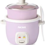 AROMA® CoreCoat Rice Cooker with Pop-Up Food Steaming Basket (4 Cups Cooked, 2 Cups Uncooked)